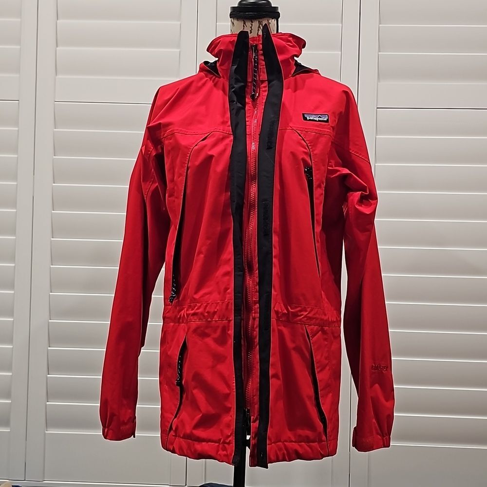 Patagonia Vintage M's Liquid Sky Jacket Style #83590 Red Sz XSmall Used - Picture 2 of 16